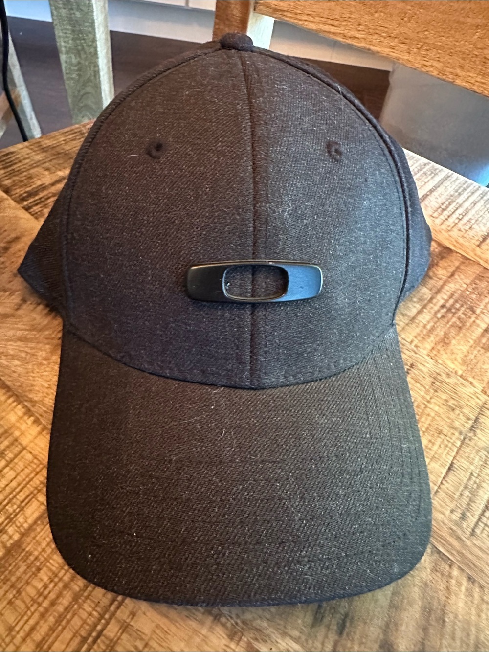 Oakley Black Men's Logo Patch Baseball Cap